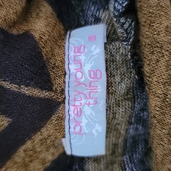 Pretty Young Thing Open Cardigan, Size Tag Missing, Excellent Condition - Picture 5 of 6